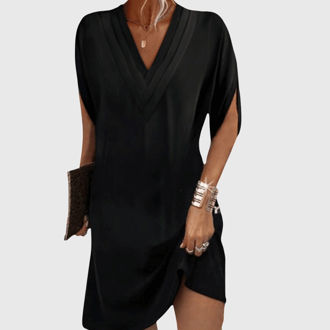 Roslyn | Elegant Tummy Coverage Dress