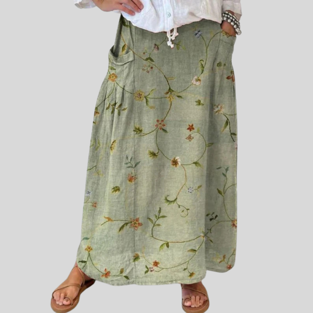 Eleanor™ | Floral Pocket Skirt