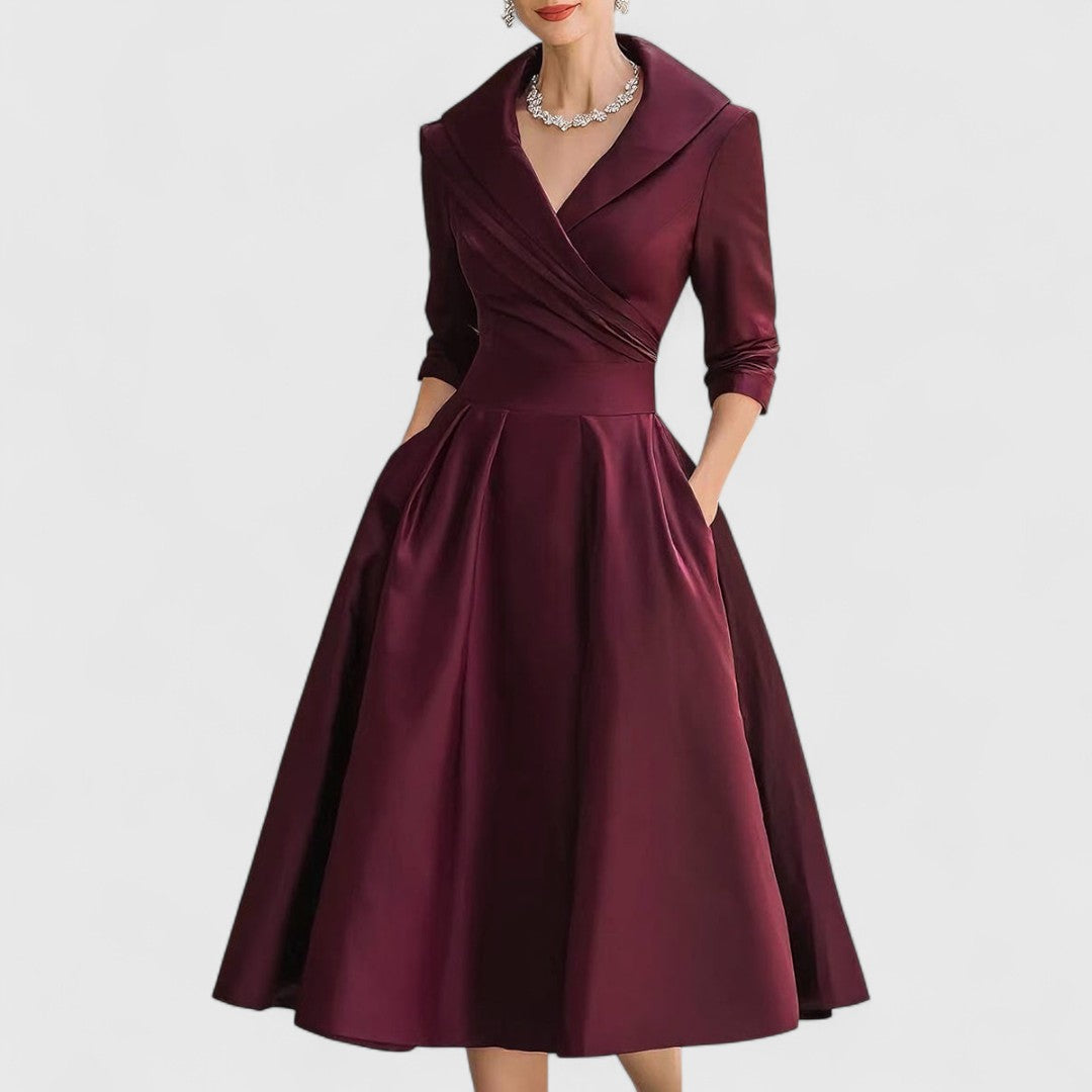 Quinn | Elegant Midi Dress