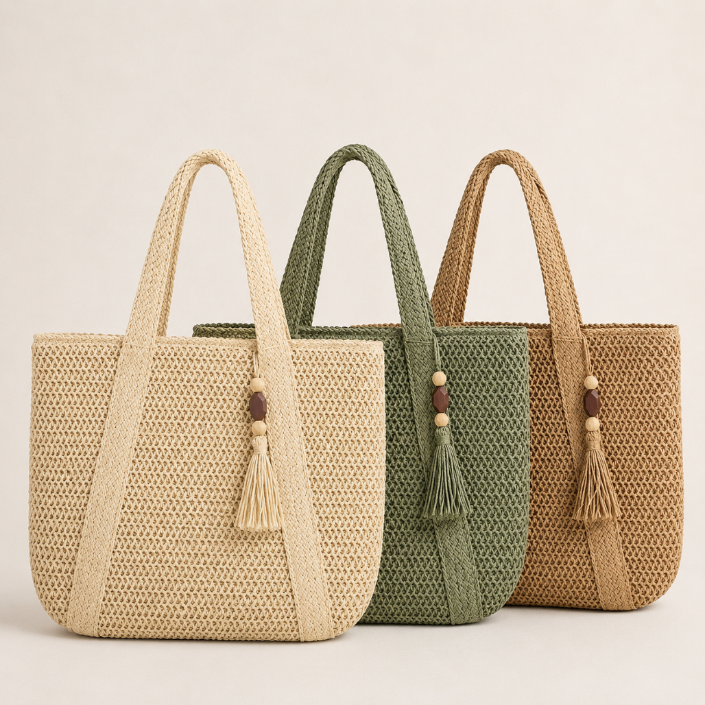 Nell™ | High-Capacity Woven Tote