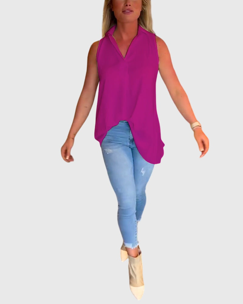 Hazel | Sleeveless Top