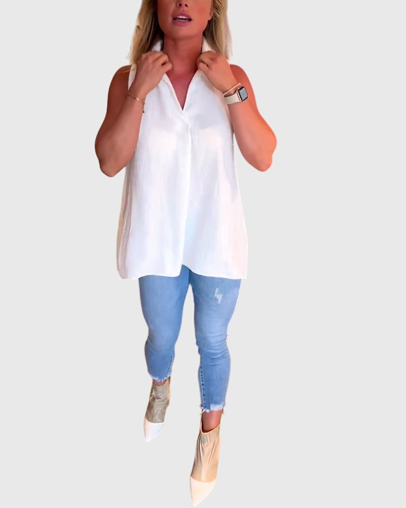 Hazel | Sleeveless Top