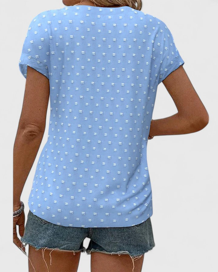 Cora | Comfortable V-Neck Shirt