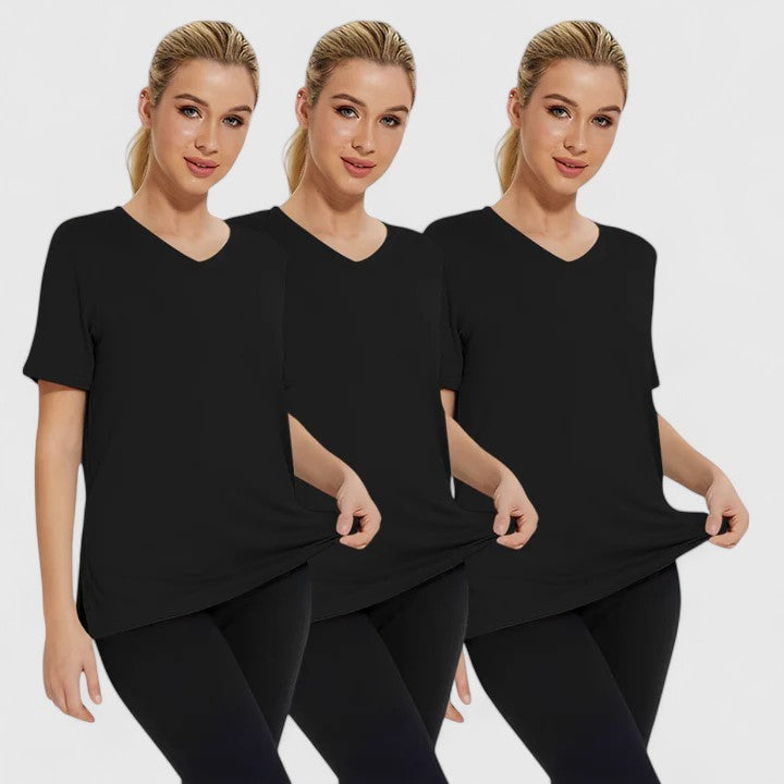 Nora | Comfortable Tee (Pack of 3)