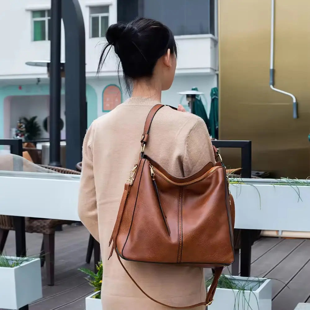 Rosalie™ | Luxury Hobo Anti-Theft Handbag