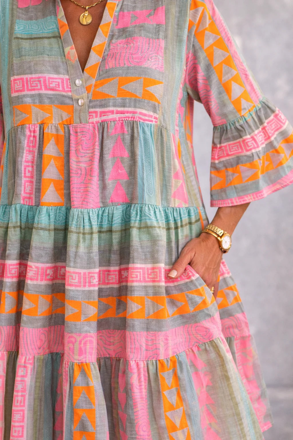 Marlowe™ | Timeless Vintage Grace Midi Dress