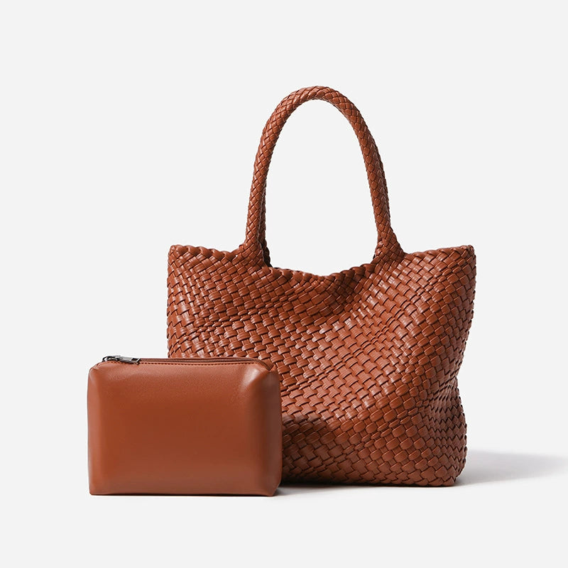 Lana | Classic Woven Tote Bag