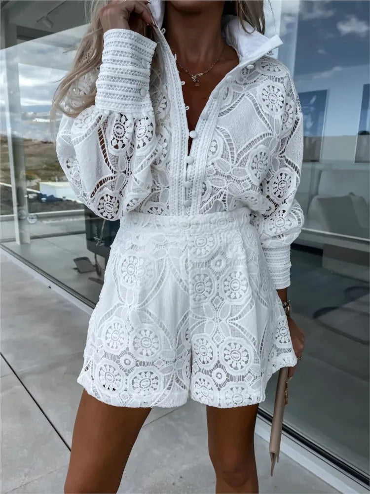 Lesley - Elegant Lace Set