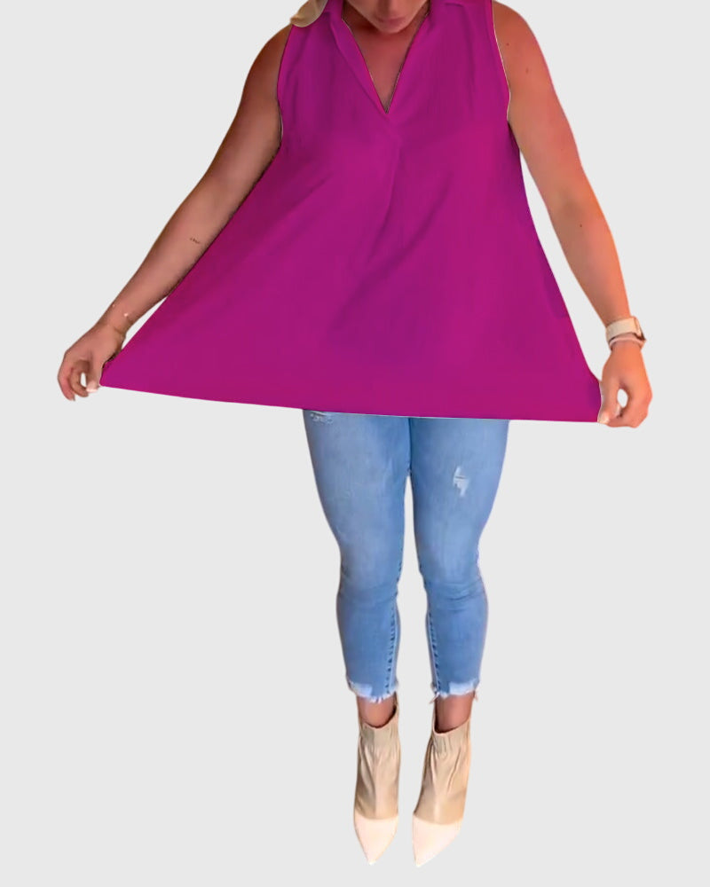 Hazel | Sleeveless Top
