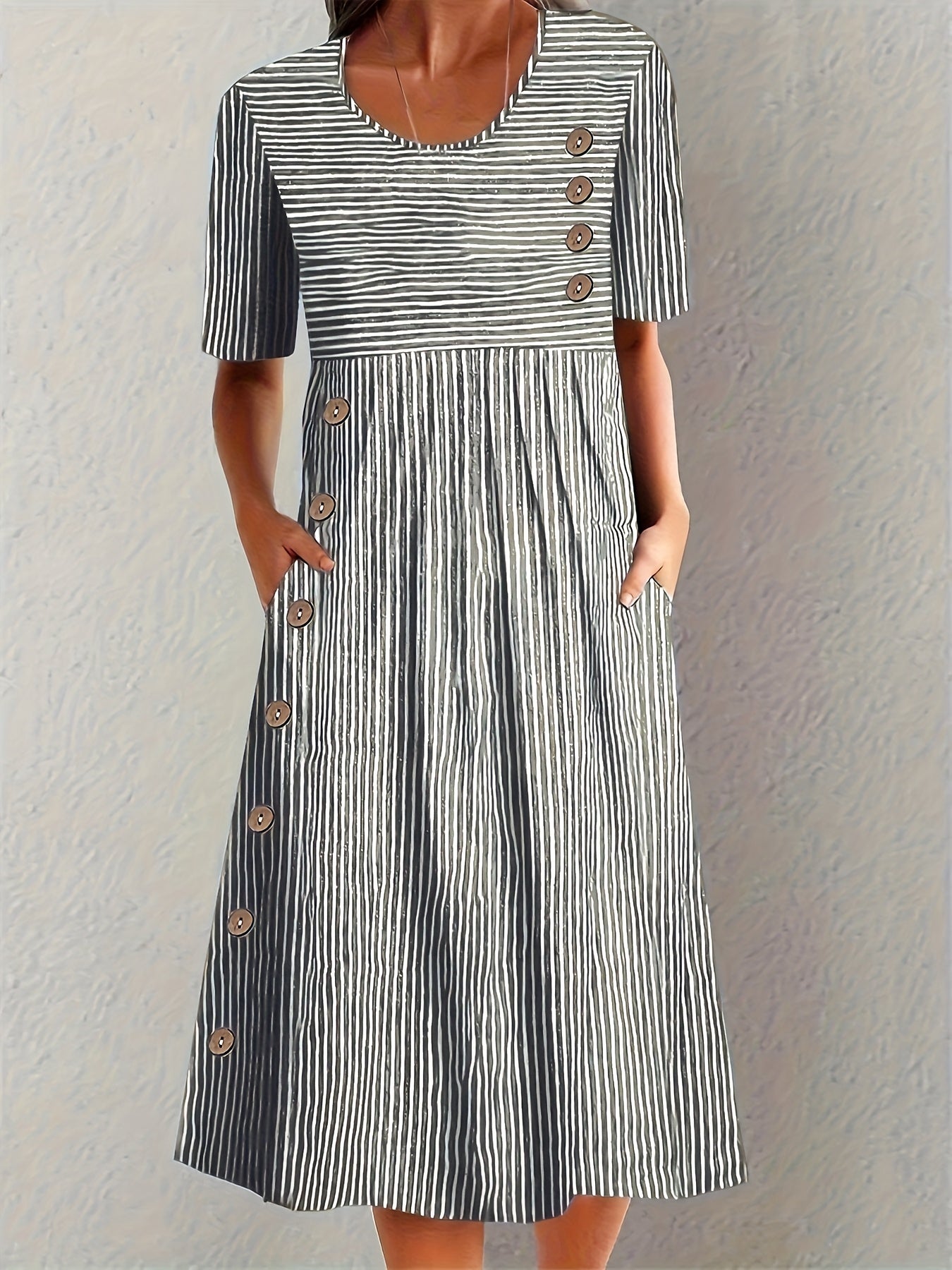 Lisette | Striped Summer Dress