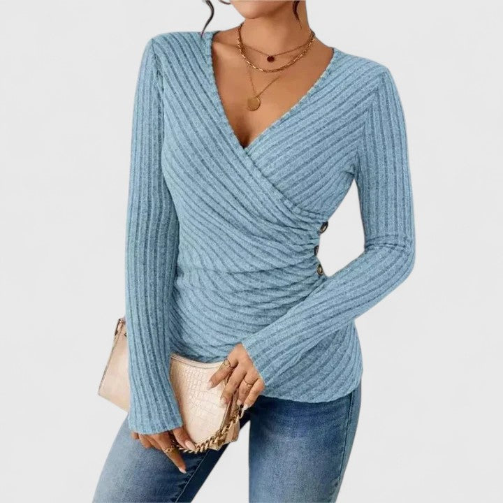 Cleo | Elegant Tucking Top