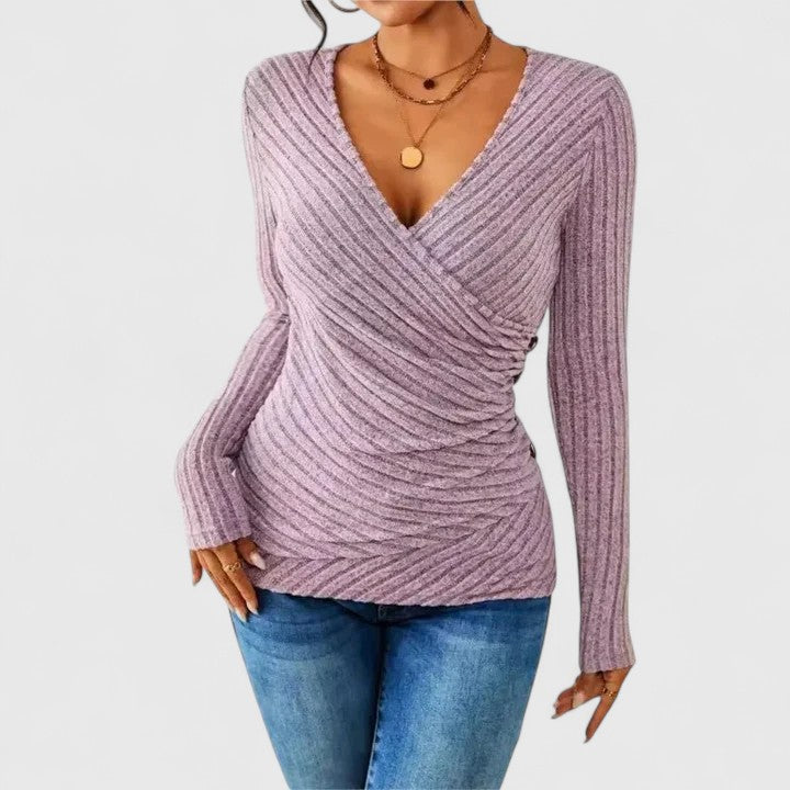 Cleo | Elegant Tucking Top