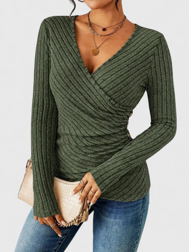 Cleo | Elegant Tucking Top