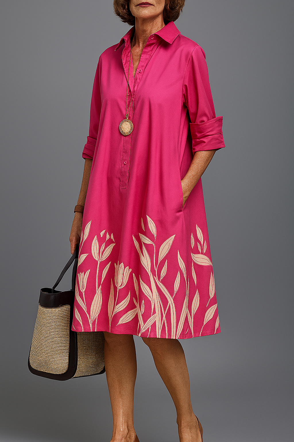 Kaliyah | Modern Midi Dress