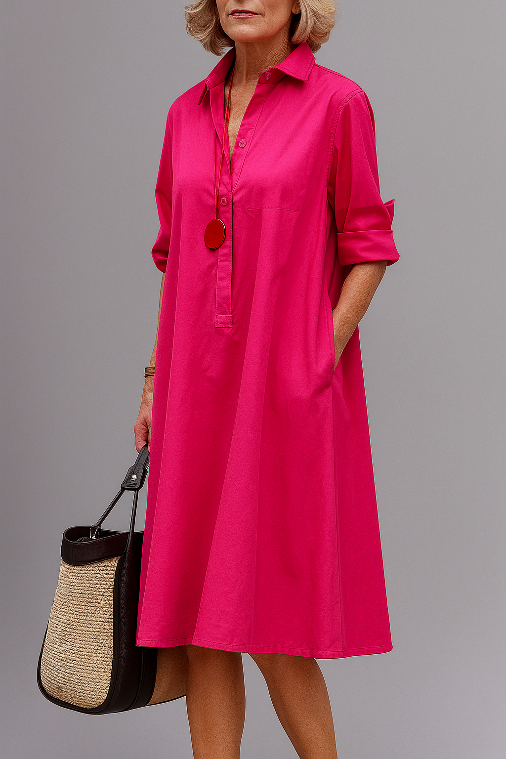 Kaliyah | Modern Midi Dress