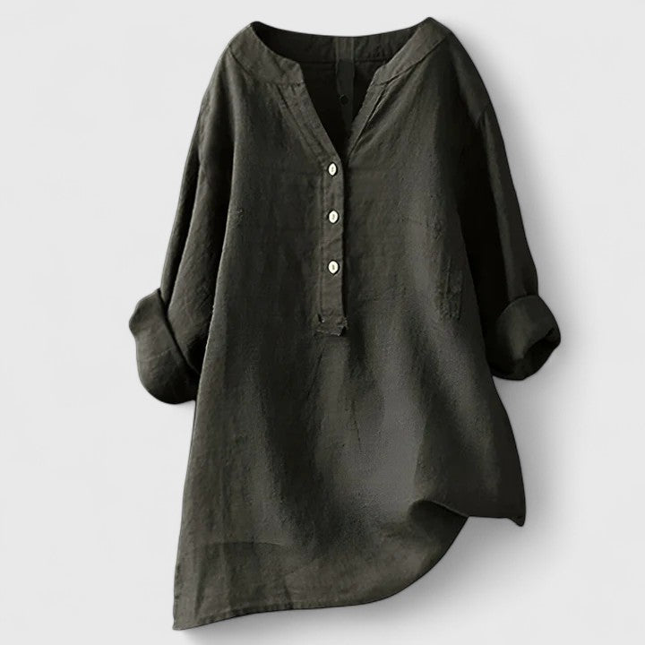 Willa | Elegant Button-Front Shirt