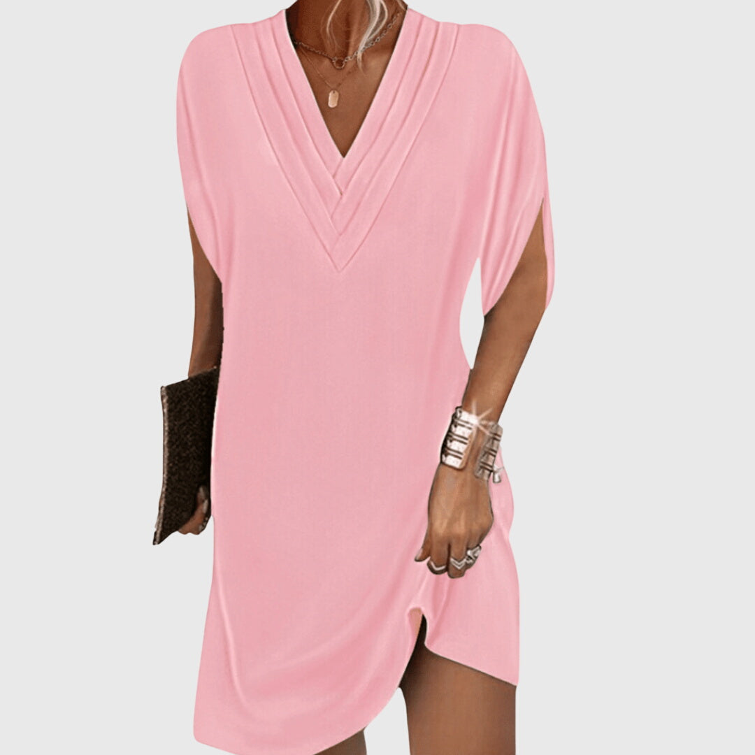 Roslyn | Elegant Tummy Coverage Dress