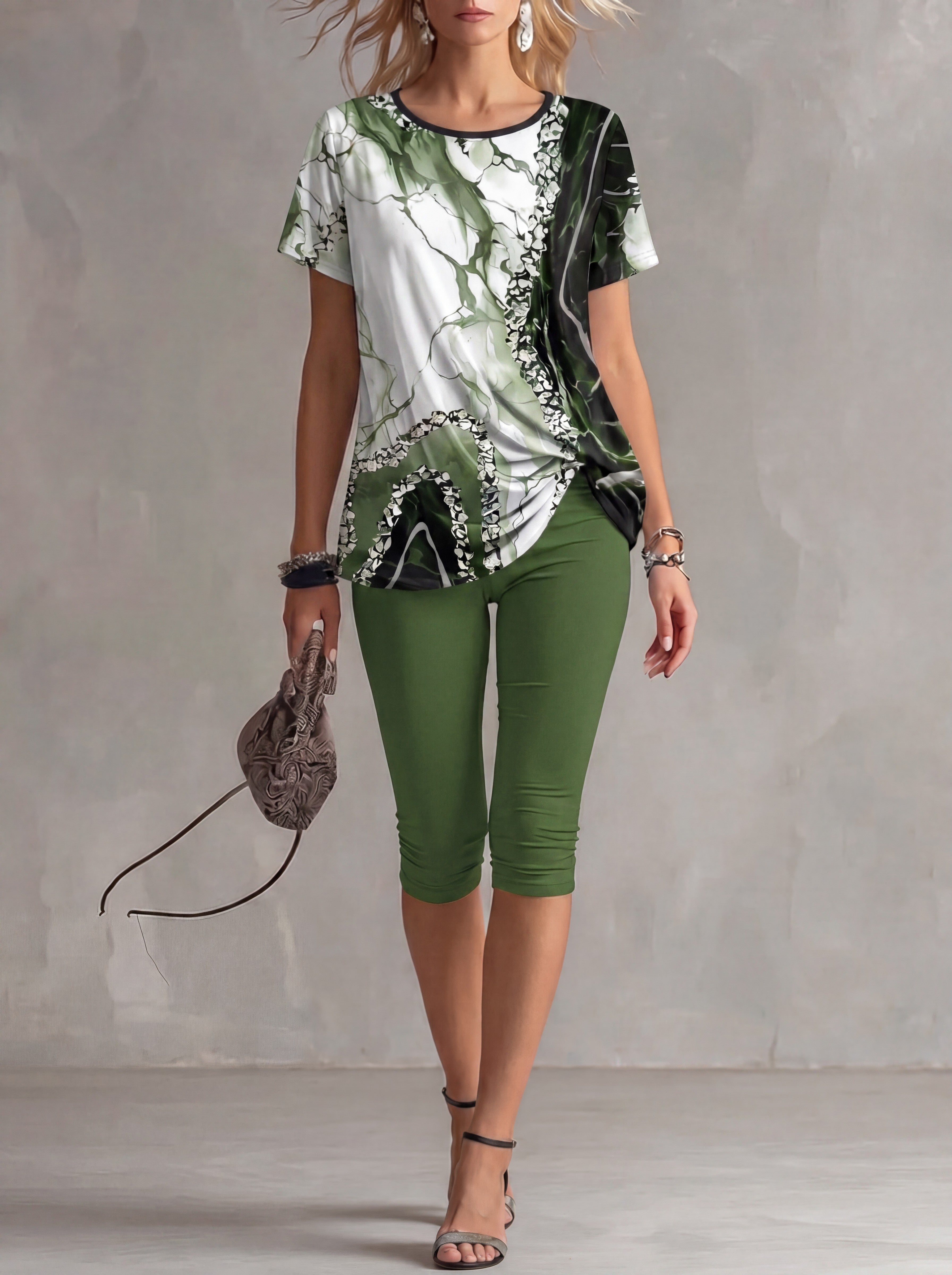 Juliette™ | Botanical Print Stretch Set