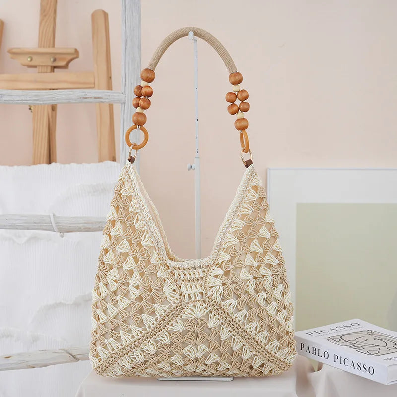 Millie™ | Bohemian Crochet Hobo Tote