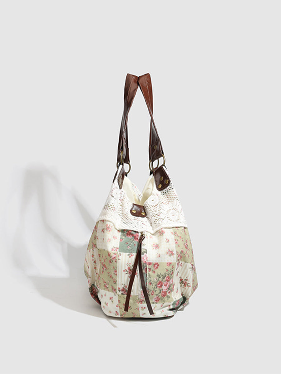 Beatrice™ | Patchwork Garden Tote Bag