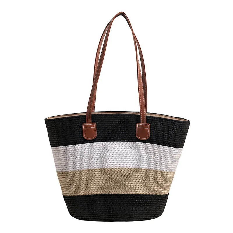 Cora™ | The Colorful Woven Straw Tote