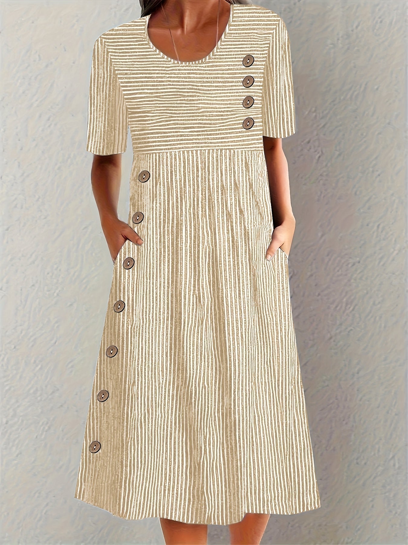 Lisette | Striped Summer Dress