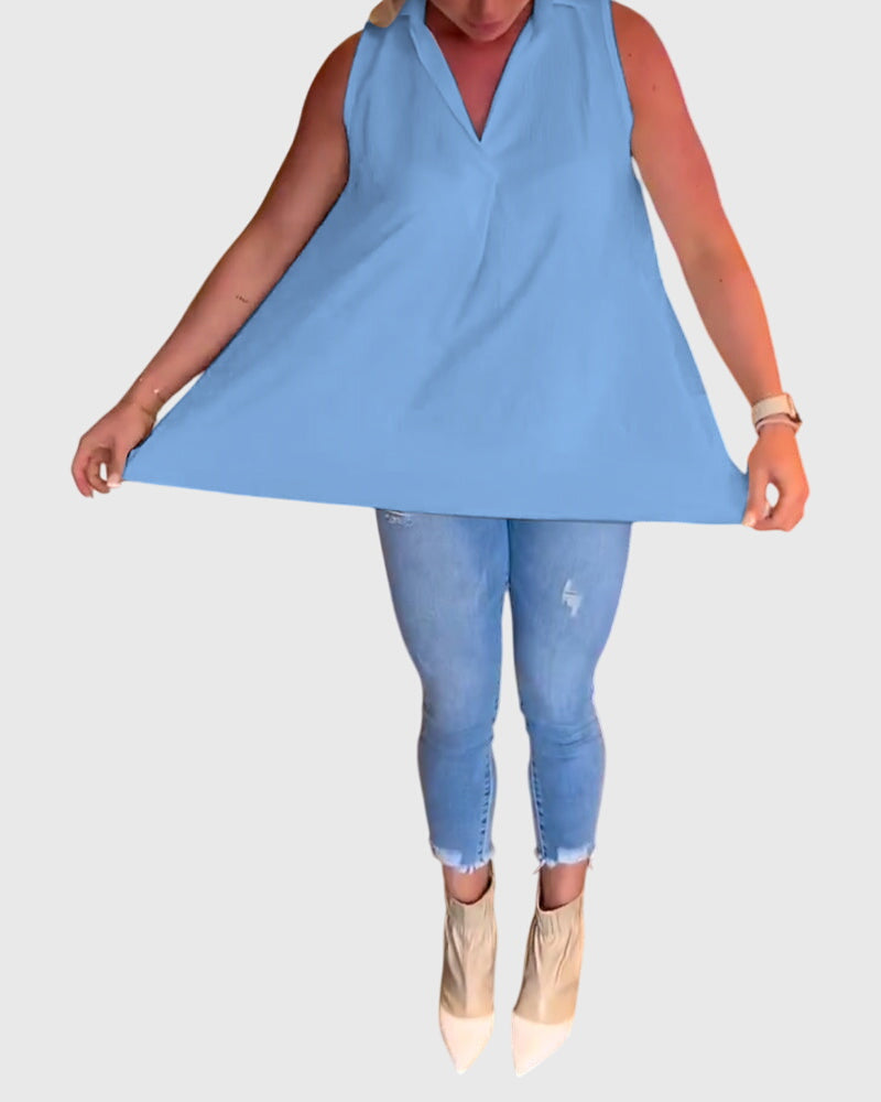 Hazel | Sleeveless Top