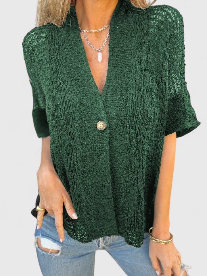Opal | Elegant Knitted Shirt