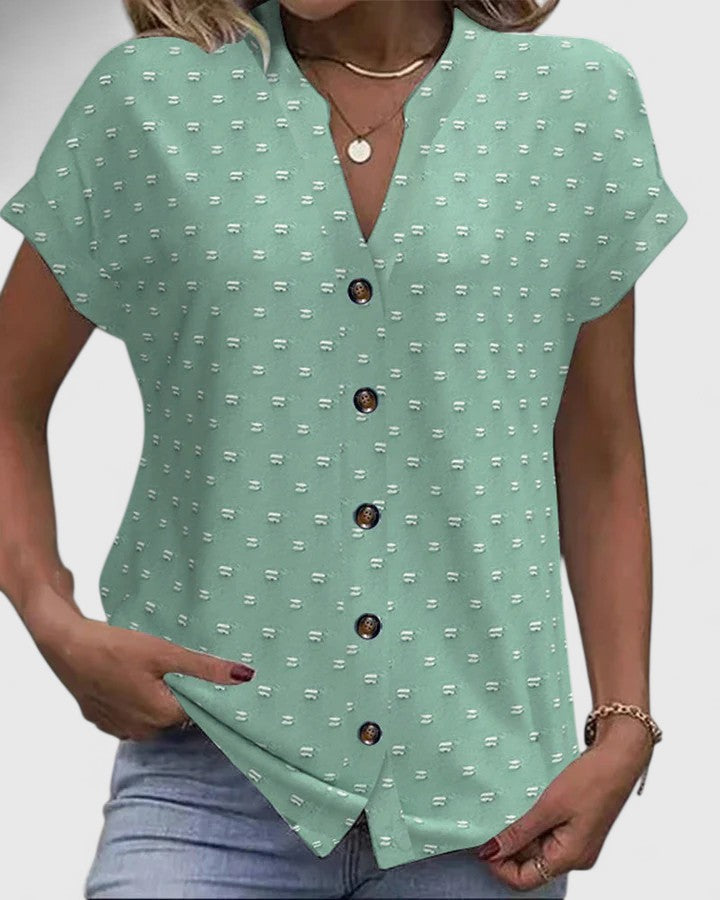 Cora | Comfortable V-Neck Shirt