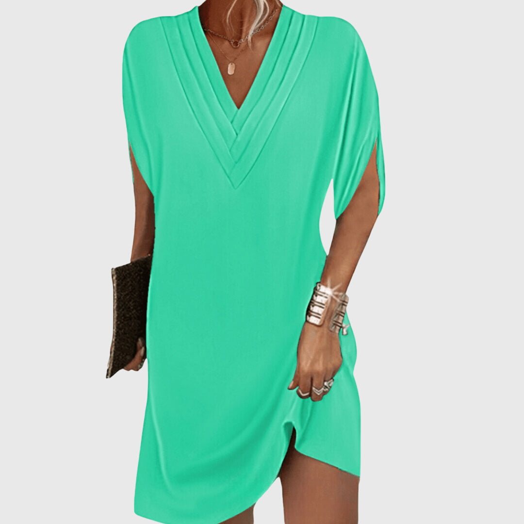Roslyn | Elegant Tummy Coverage Dress