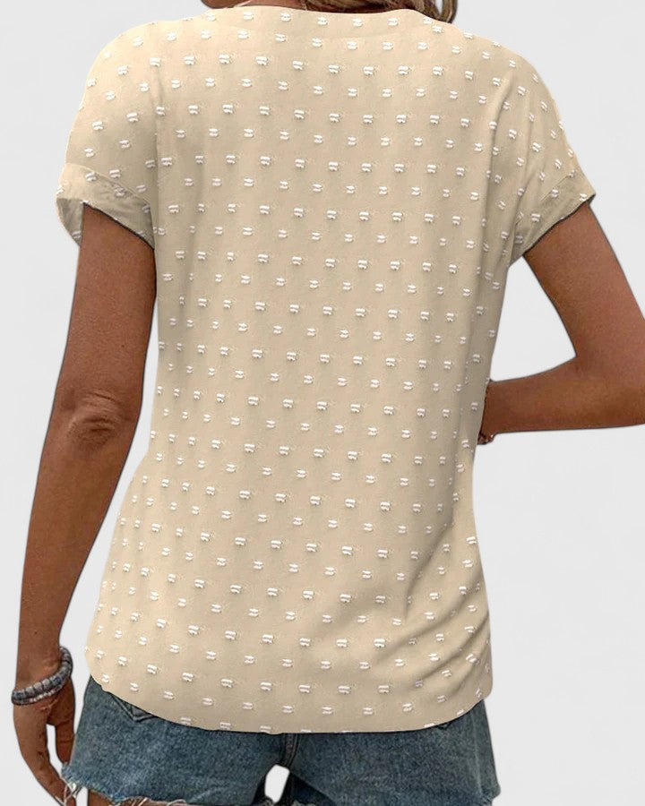 Cora | Comfortable V-Neck Shirt