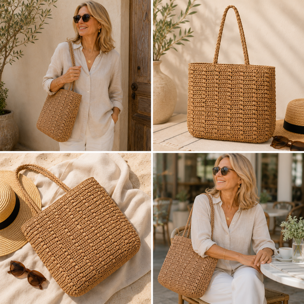Wren™ | Open Weave Beach Tote