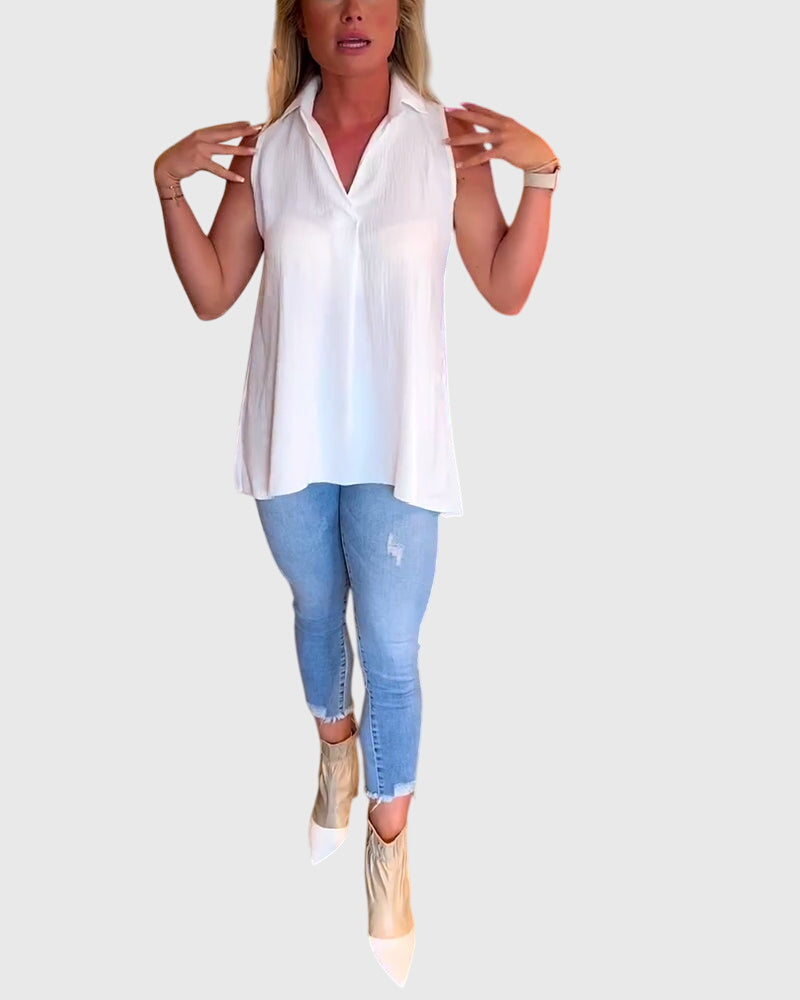 Hazel | Sleeveless Top