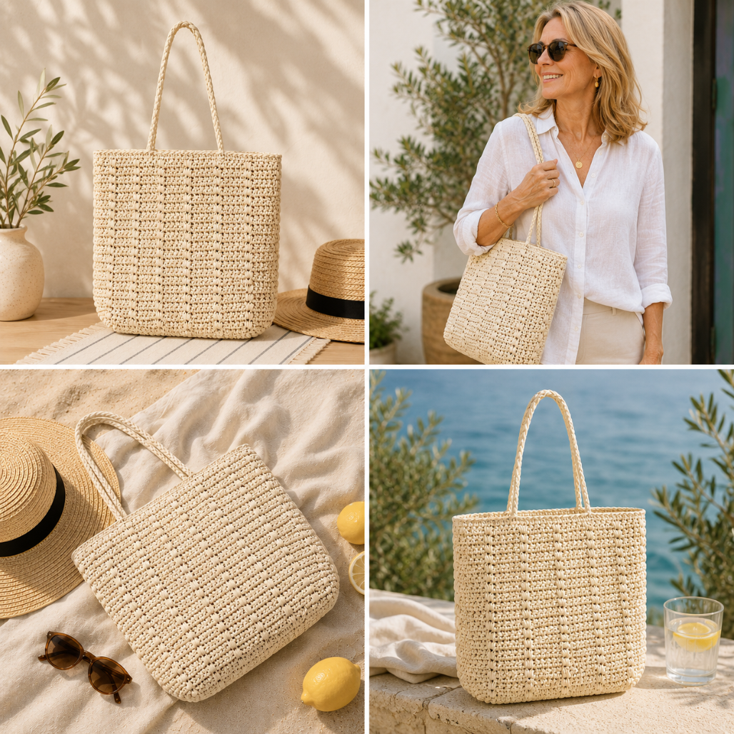 Wren™ | Open Weave Beach Tote