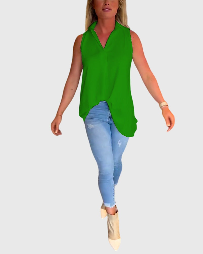 Hazel | Sleeveless Top