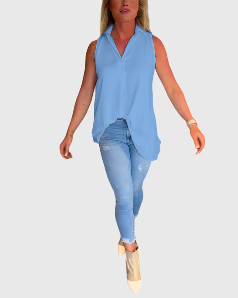 Hazel | Sleeveless Top