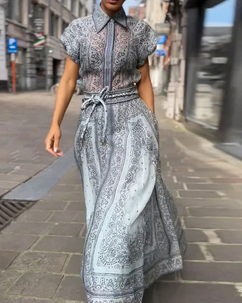 Adele - Two Piece Boho Print Set