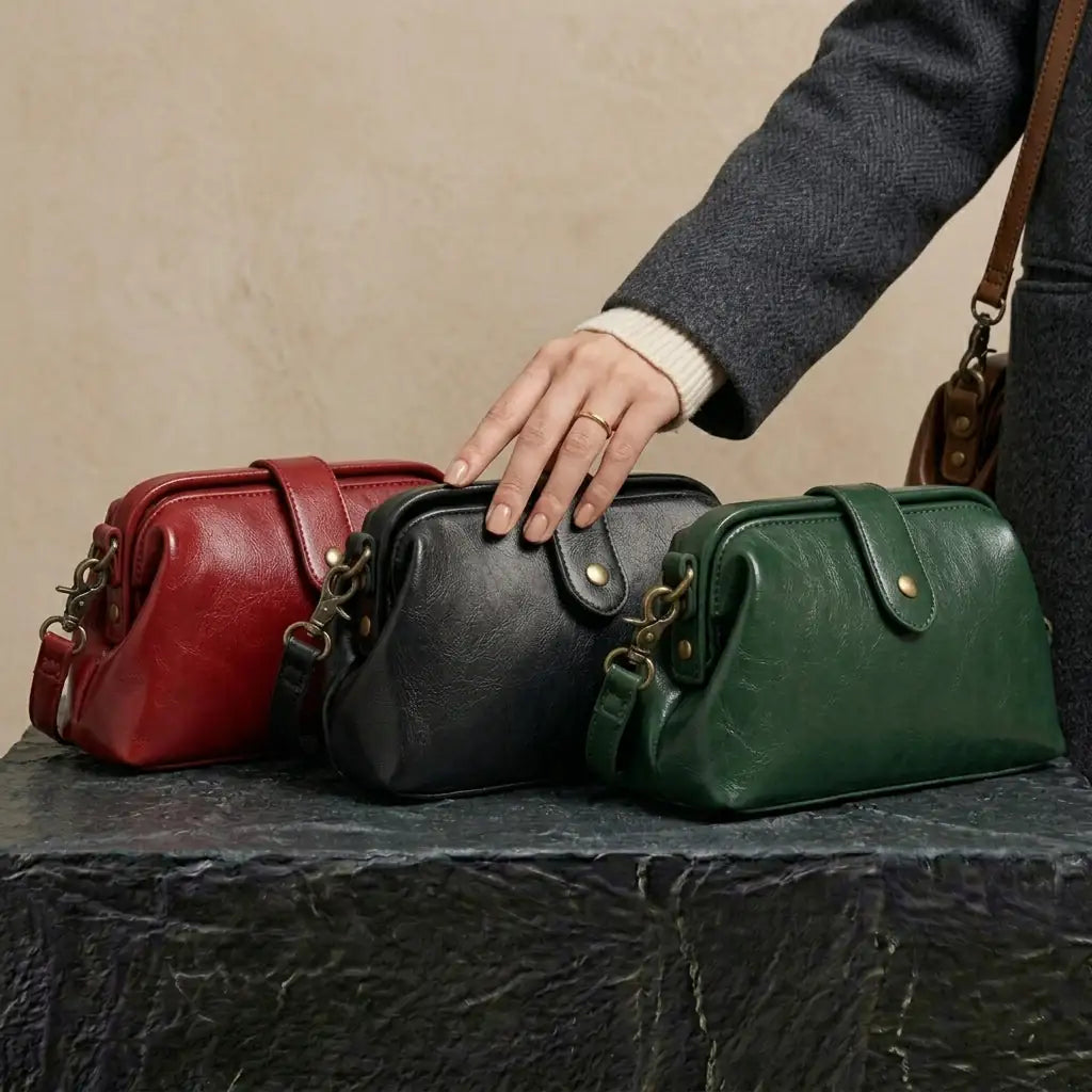 Rae™ | Vintage Structured Crossbody