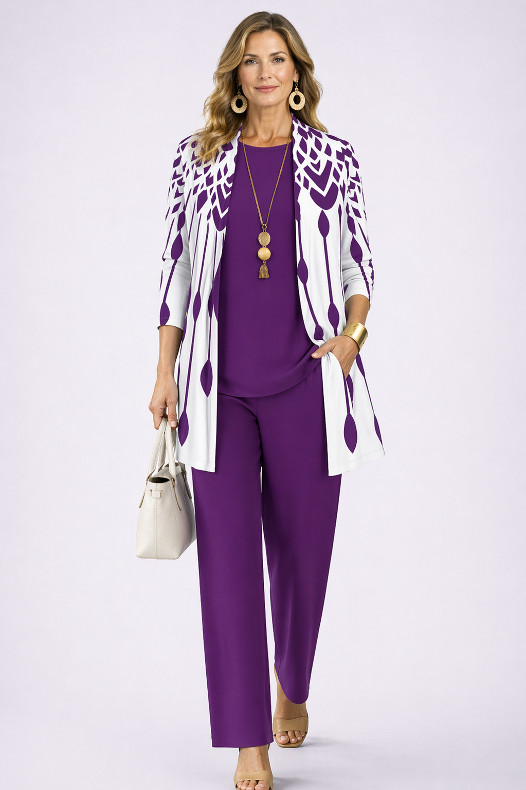 Vivian™ | 3-Piece Patterned Set