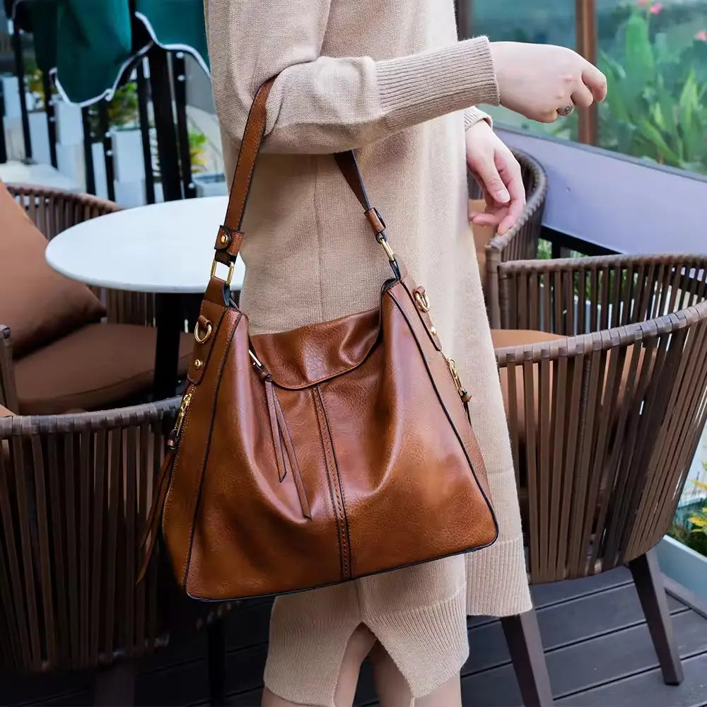 Rosalie™ | Luxury Hobo Anti-Theft Handbag