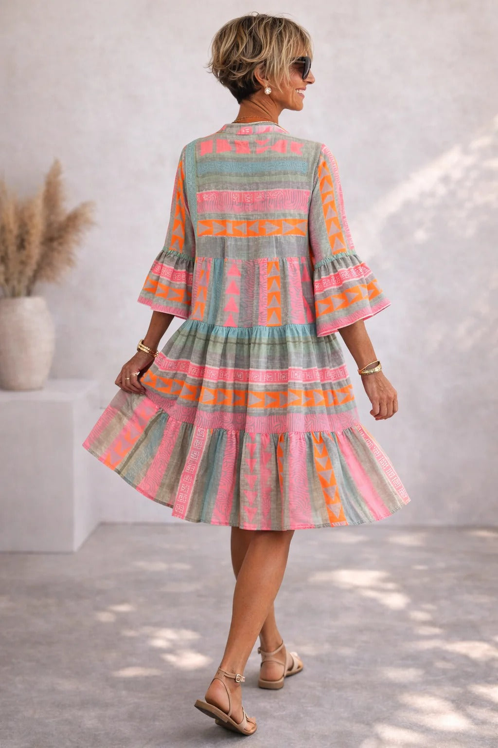 Marlowe™ | Timeless Vintage Grace Midi Dress