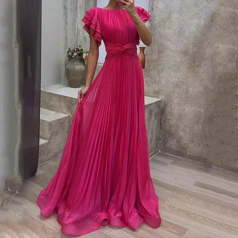 Genevieve™ | Pleated Evening Dress