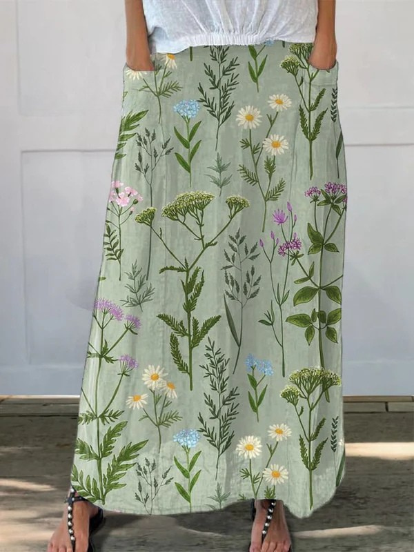 Florabel™ | Spring Field Pocket Skirt