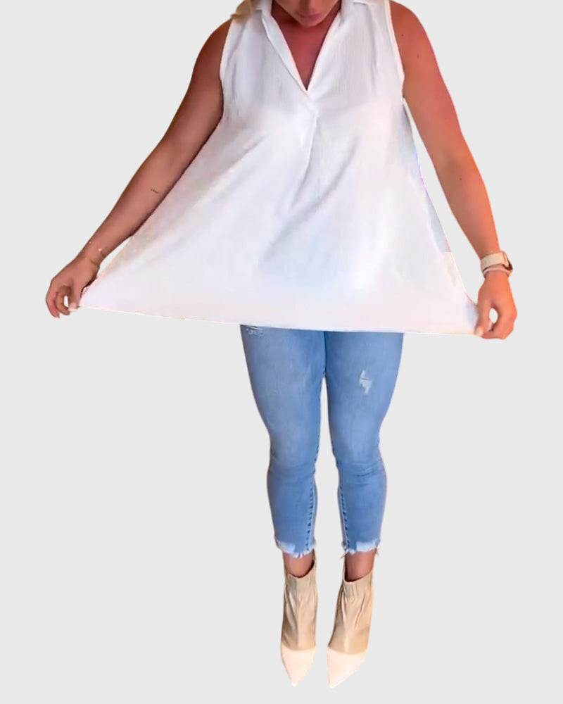 Hazel | Sleeveless Top