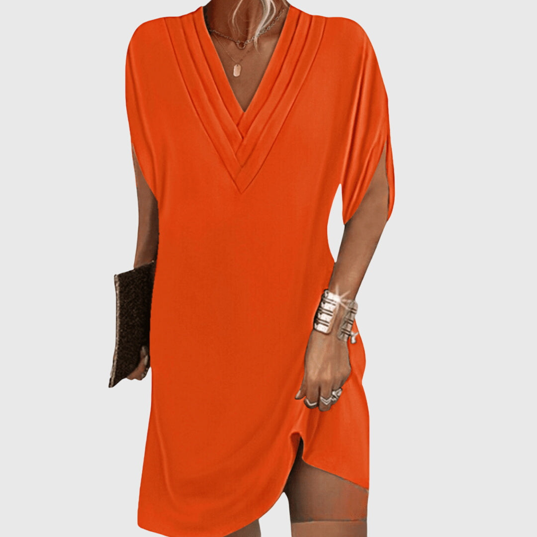 Roslyn | Elegant Tummy Coverage Dress