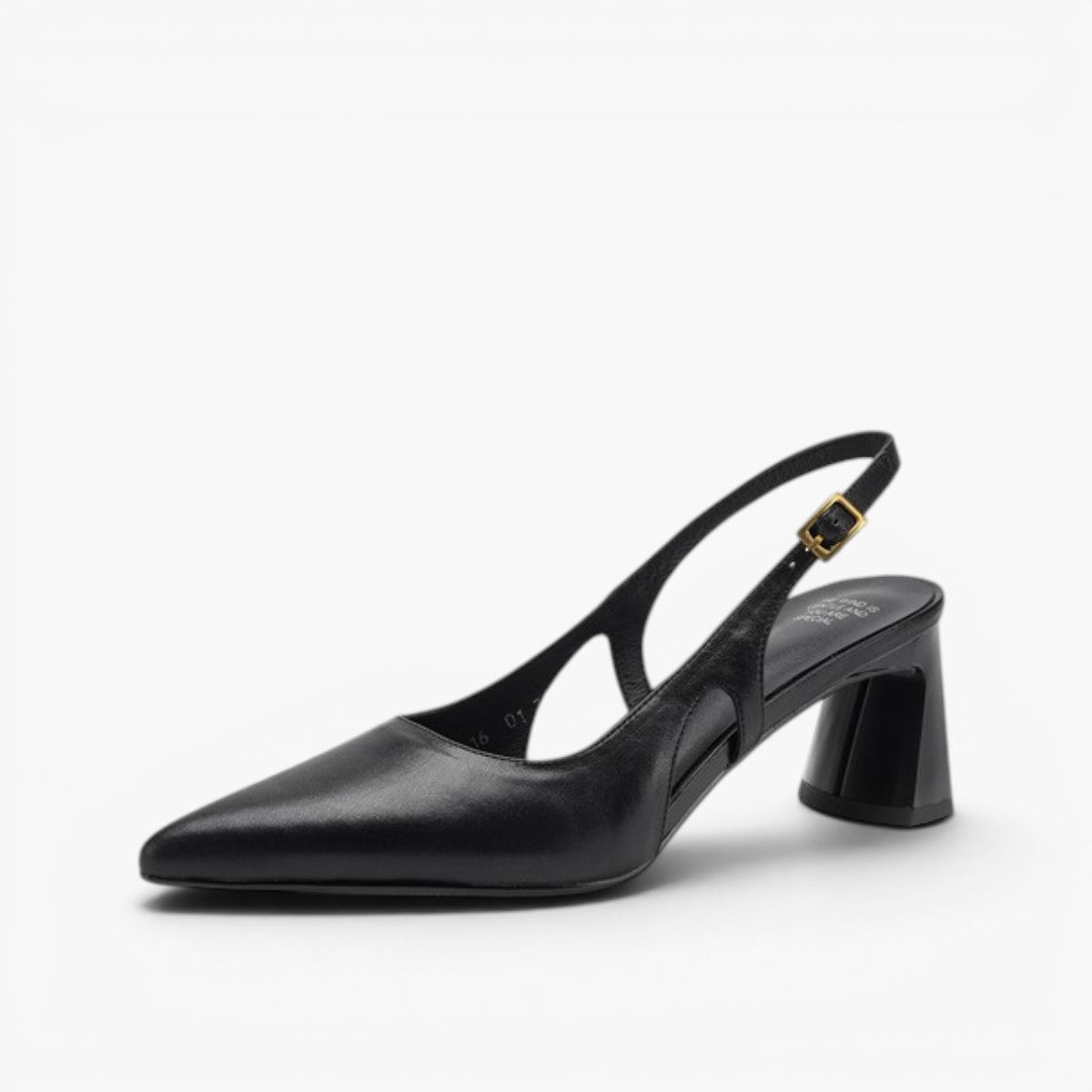 Ariena | Leather Slingback Heels 2.4 Inch