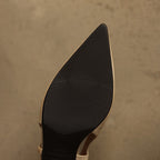 Ariena | Leather Slingback Heels 2.4 Inch