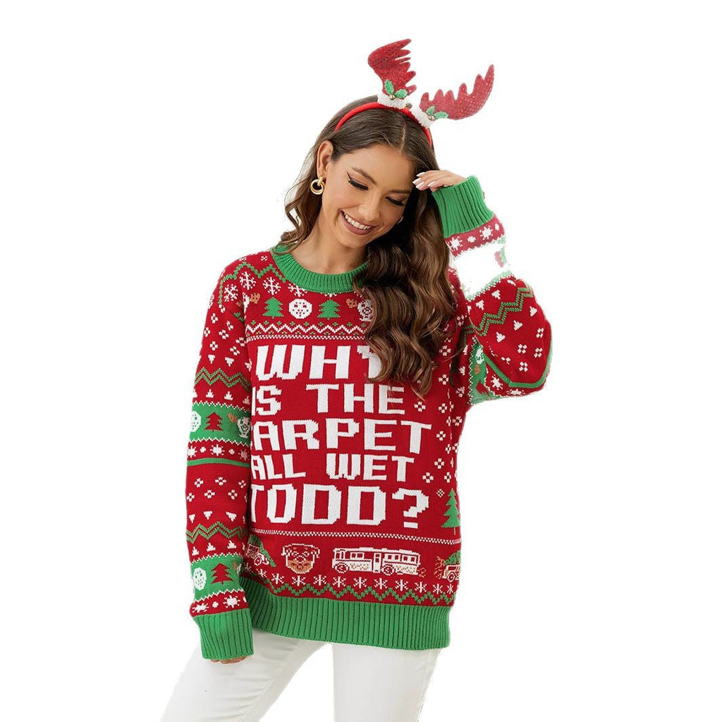 Arienne | Funny Slogan Fair Isle Christmas Sweater
