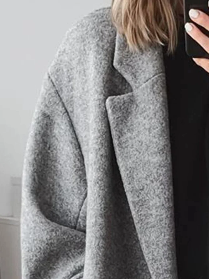 Arina | Tailored Cotton Blend Overcoat