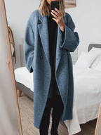Arina | Tailored Cotton Blend Overcoat